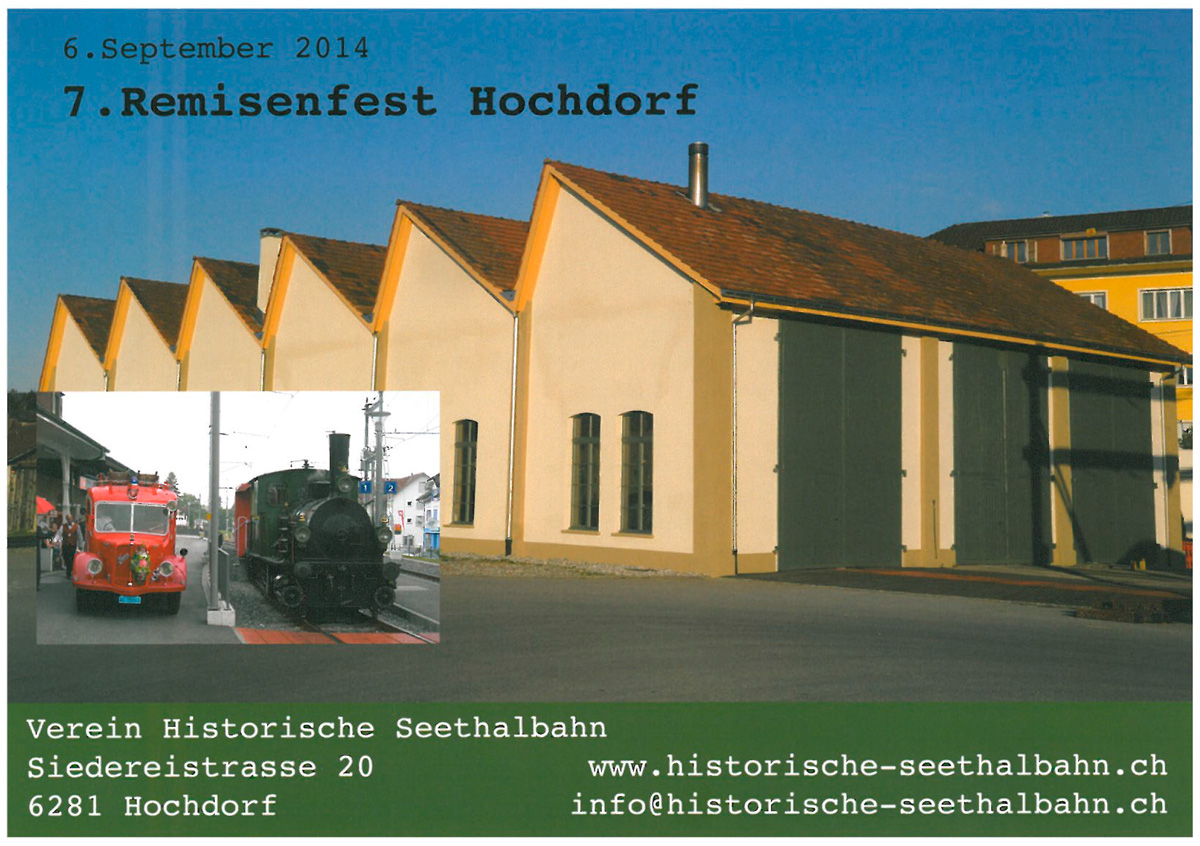 Flyer «8. Remisenfest Hochdorf»