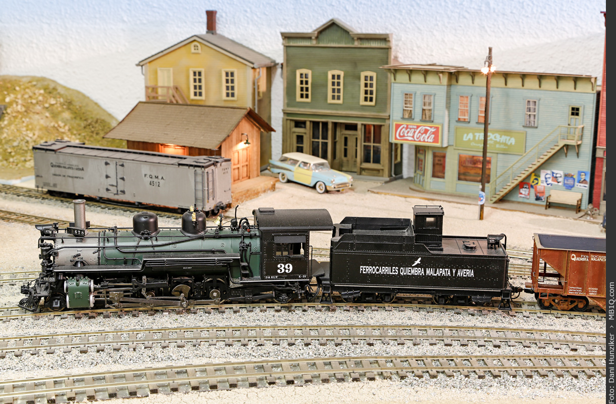 F.Q.M.A. Steam Locomotive 2-8-2 K-28 #39, Averia