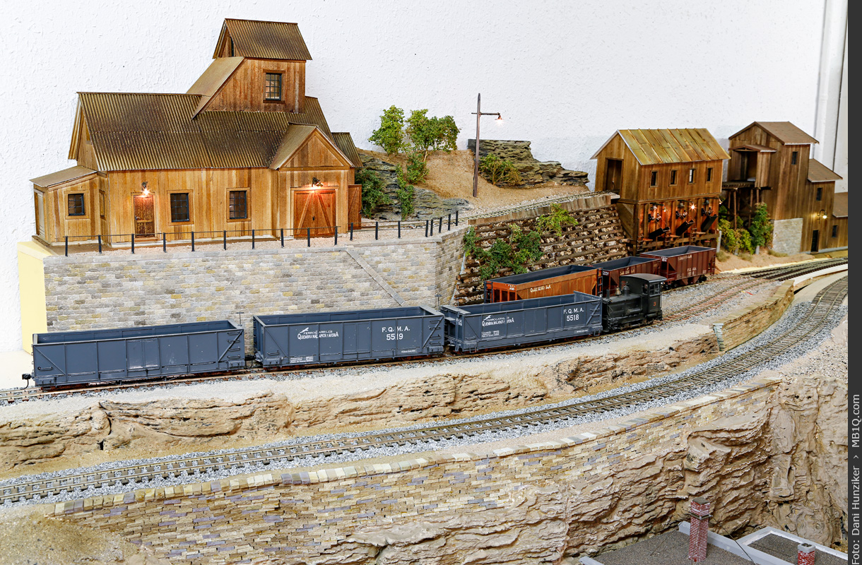 Mine und Erzverladestelle, Massstab 1:48