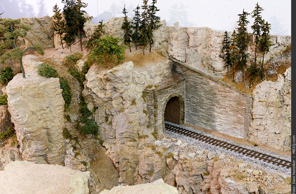 Tunnelportal, Massstab 1:48, Spur 0n3