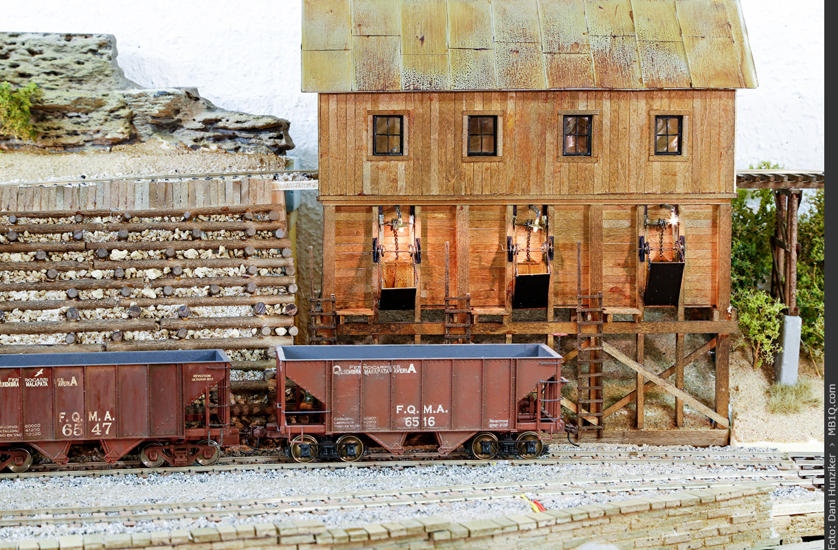 Ore Tipple, 1/48 scale, On3 gauge