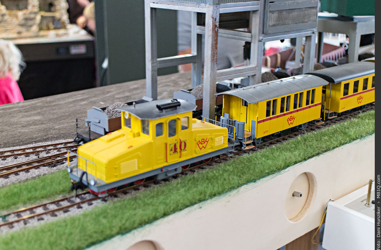 Schmalspurbahnen und Baumaschinen