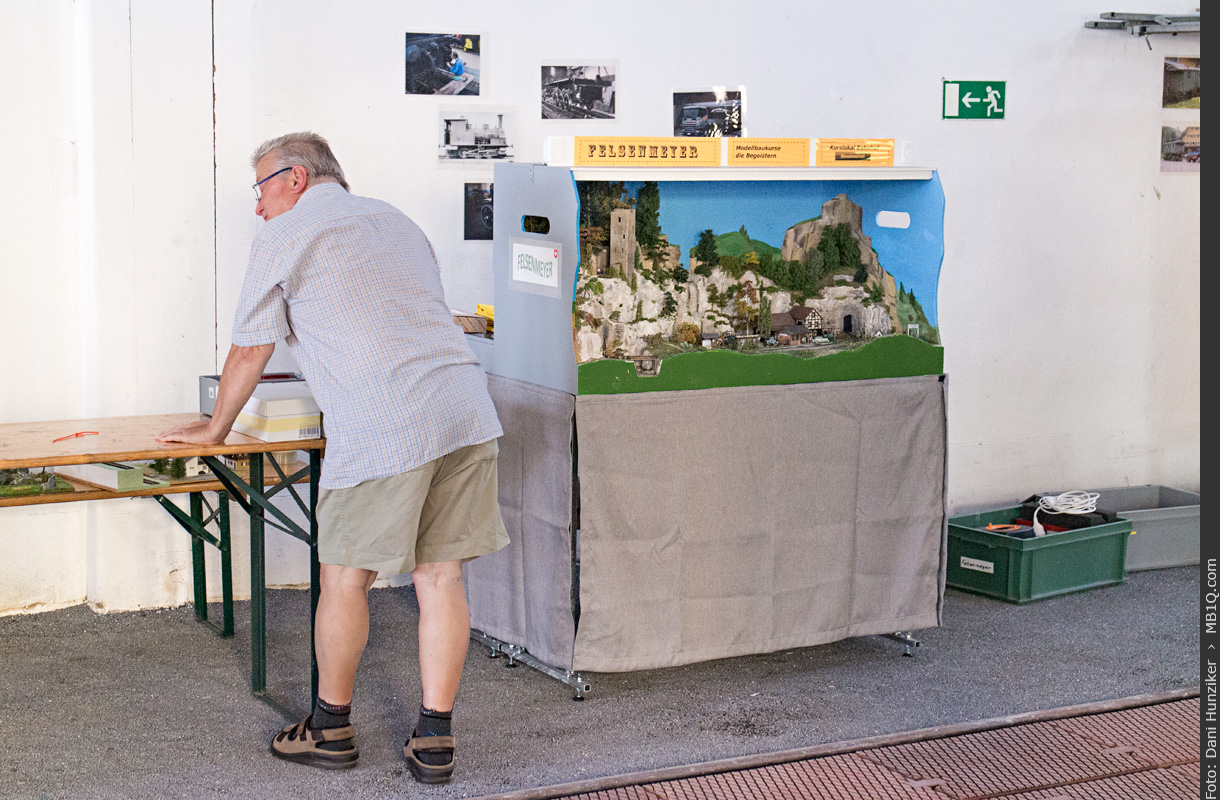 Martin Meyer + Feldbahnanlage «Felsenmeyer»