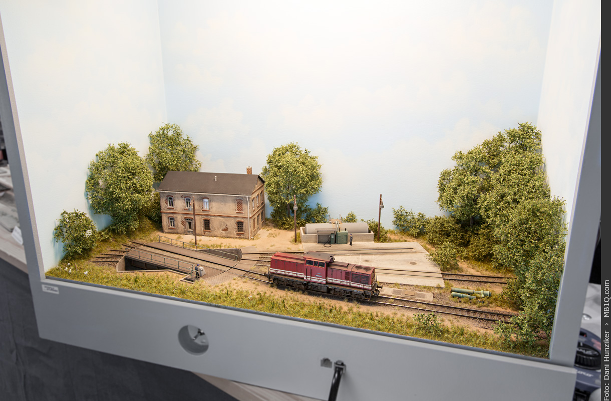 Scholz-Diorama in der Spurweite TT