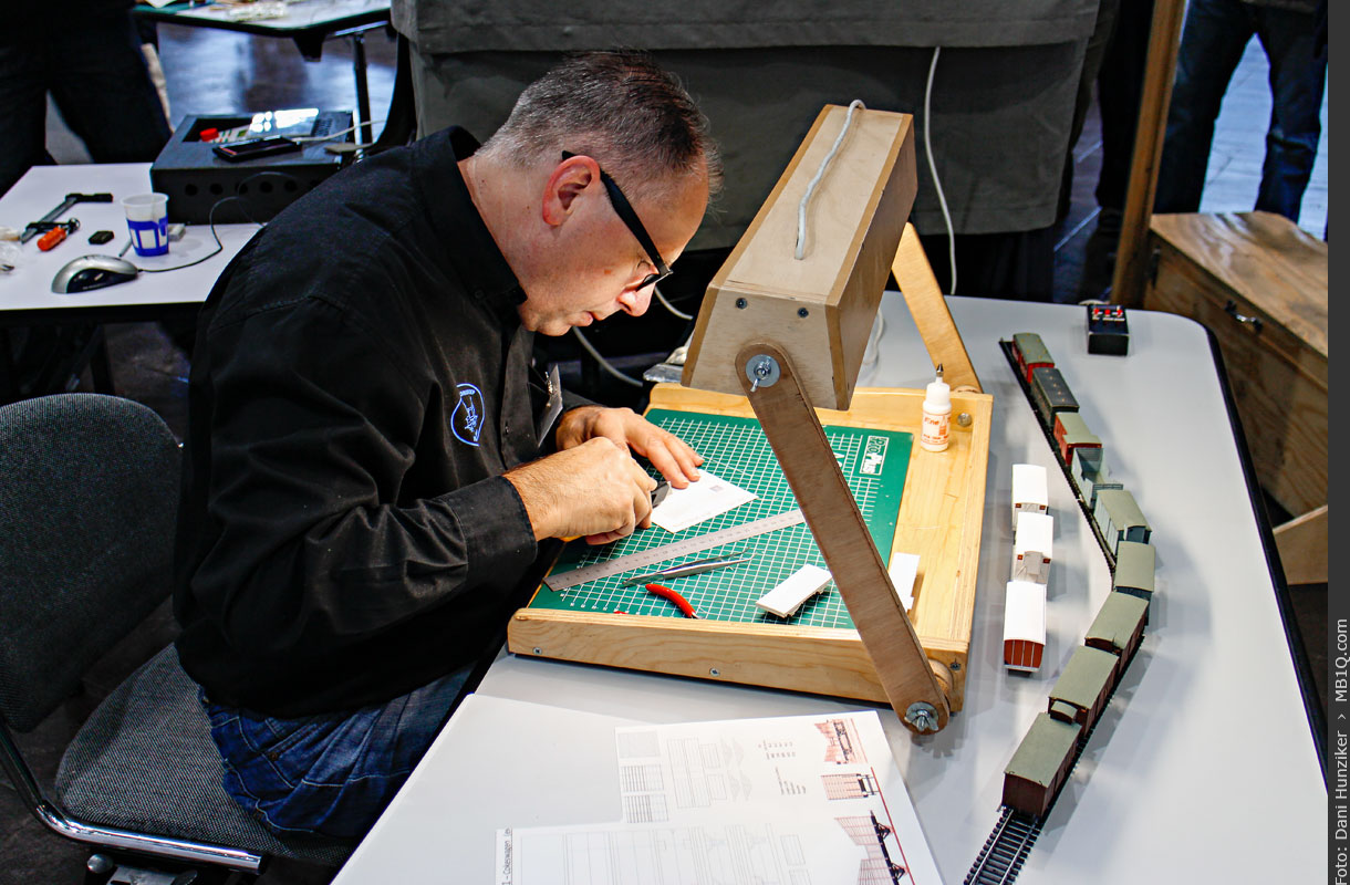 Güterwagen aus Karton, Spur H0, Wim Smits