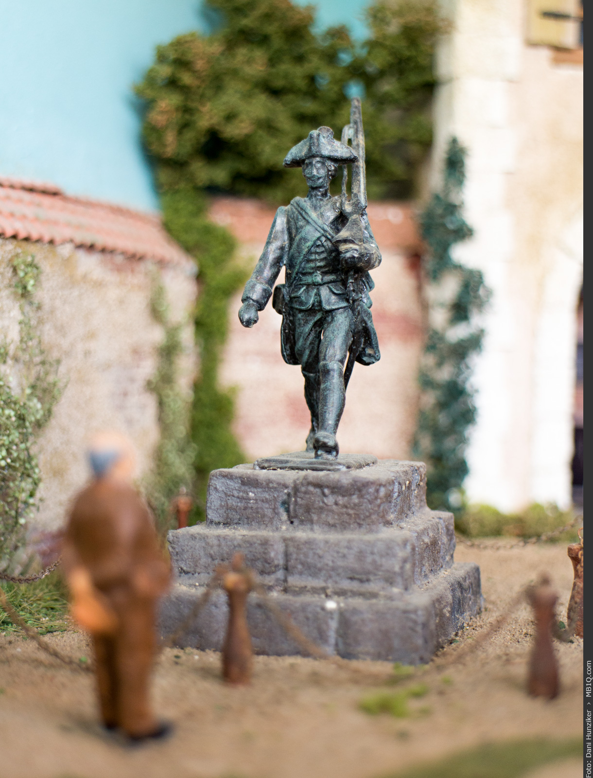Statue «französischer Soldat», Saint-Paul