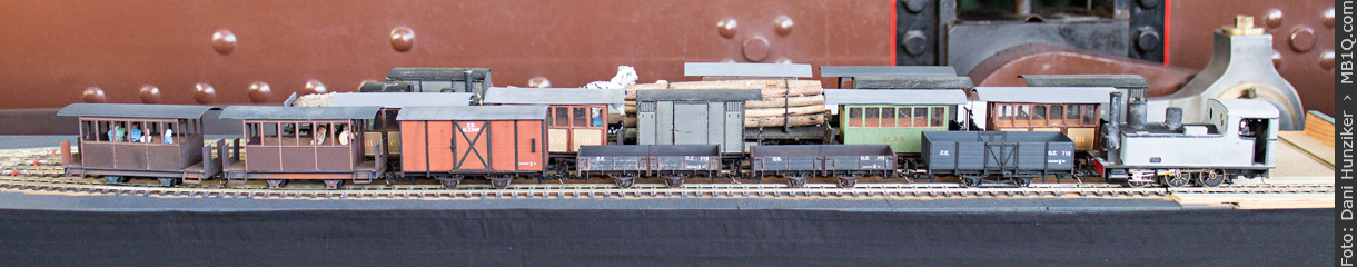 3D printed Narrow Gauge Train from Shapeways, 1/45 scale, Oe gauge