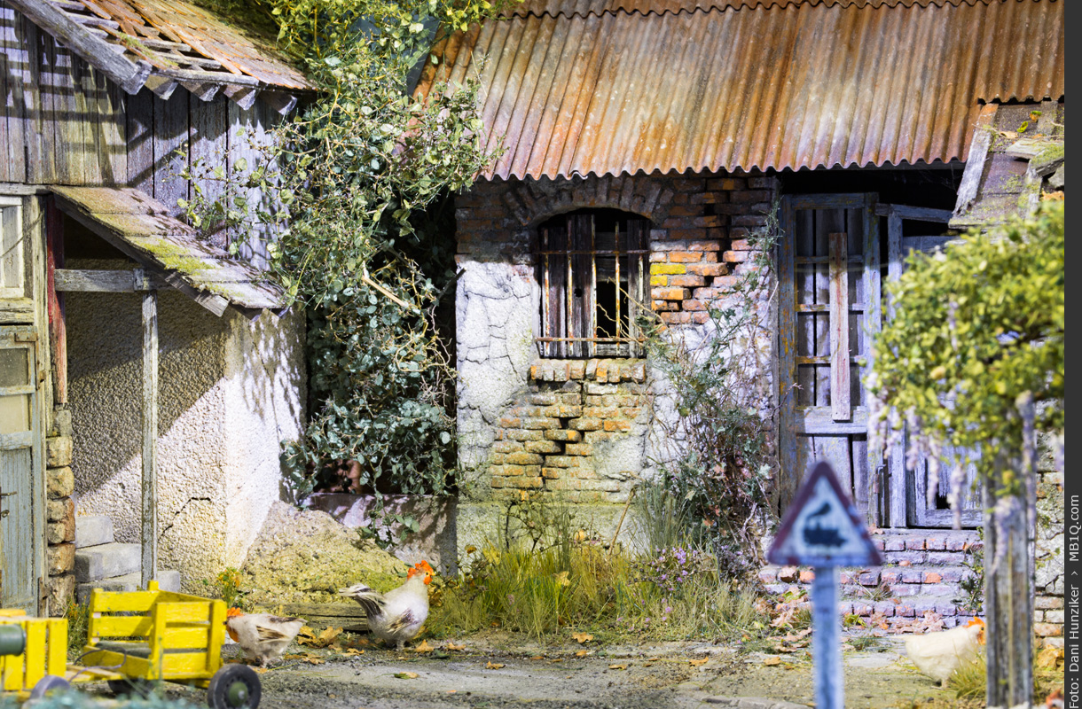 Anlage «Achtung! Feldbahn kreuzt», Mst. 1:35, Marcel Ackle