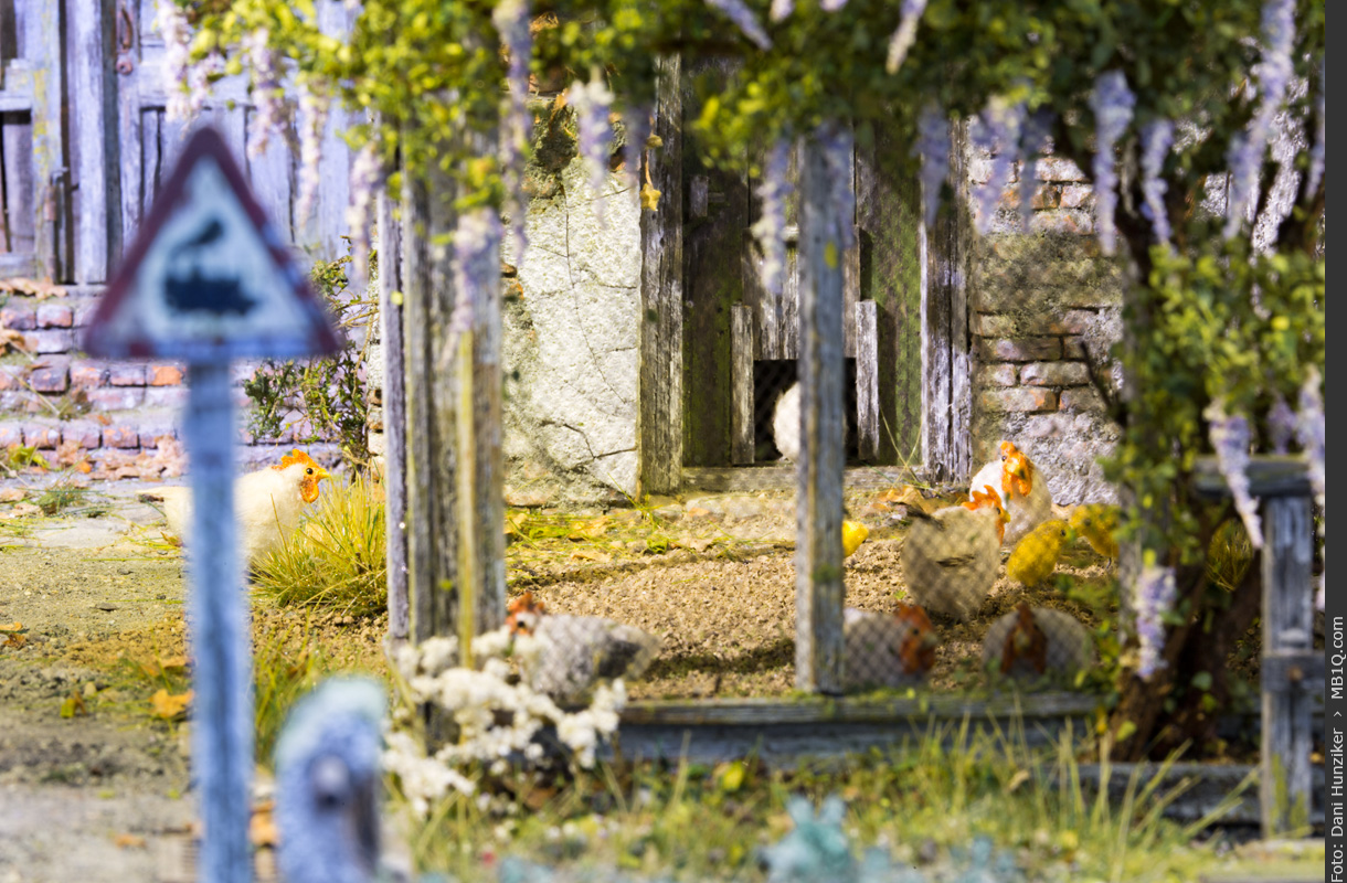 Hühnerstall, Massstab 1:35, Marcel Ackle