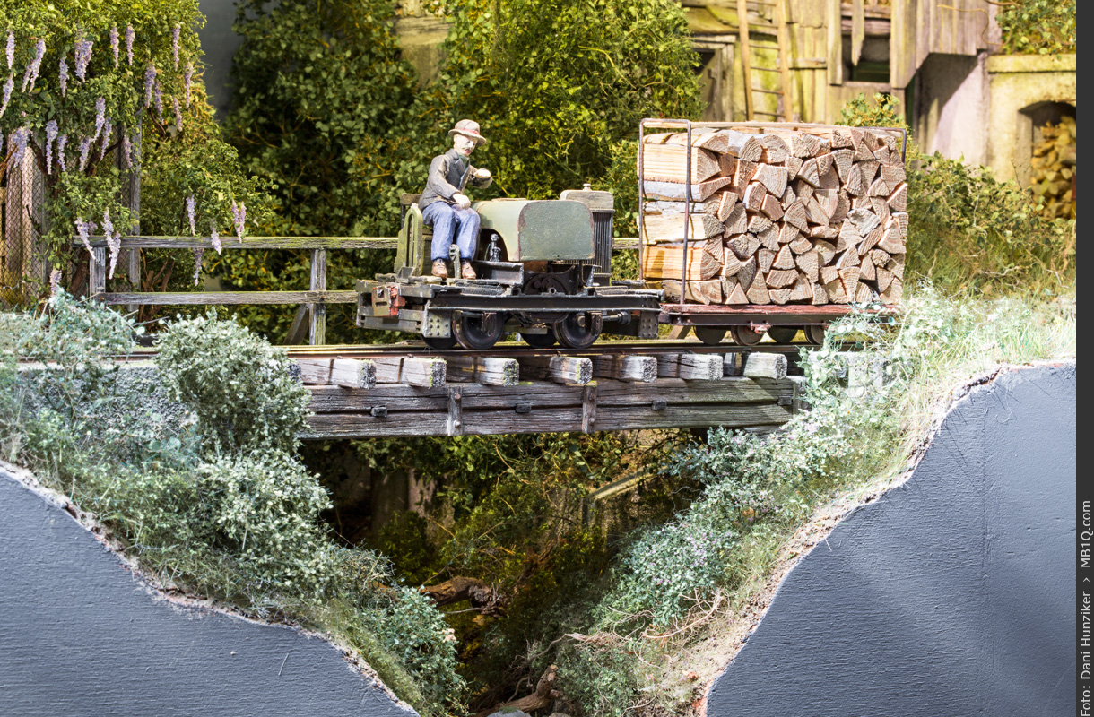 Simplex-Lokomotive, Massstab 1:35, Marcel Ackle