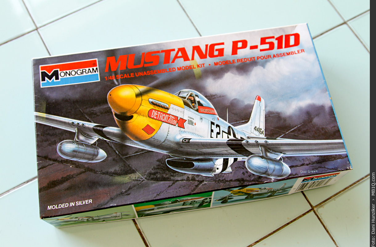 North American P-51D «Mustang» • 1:48 • Dani Hunziker