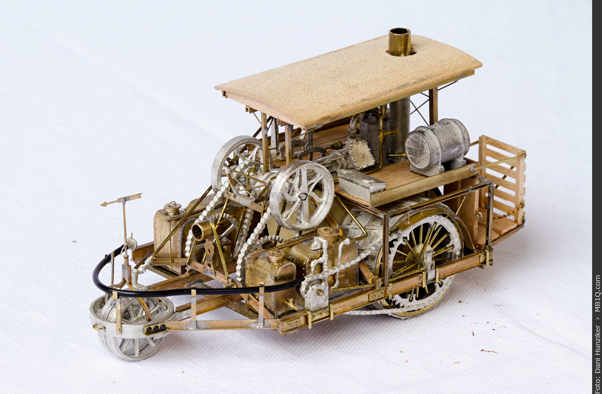 Holt Steam Tractor, unlackiert • 1:87 • Albert Mader