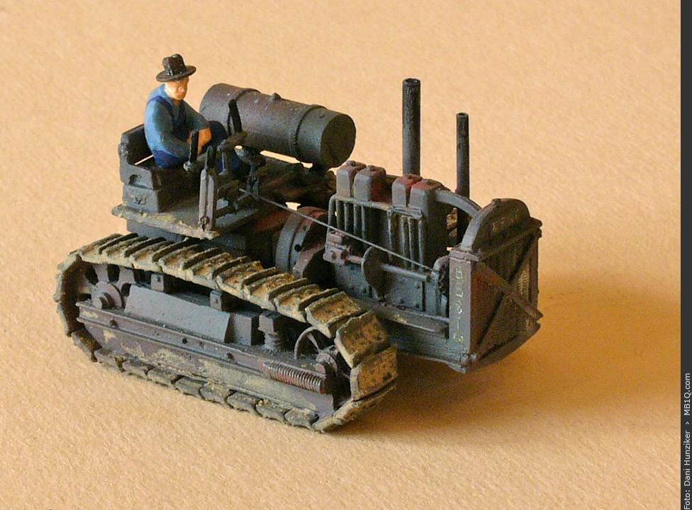 Best model 60 tractor, Massstab 1:87