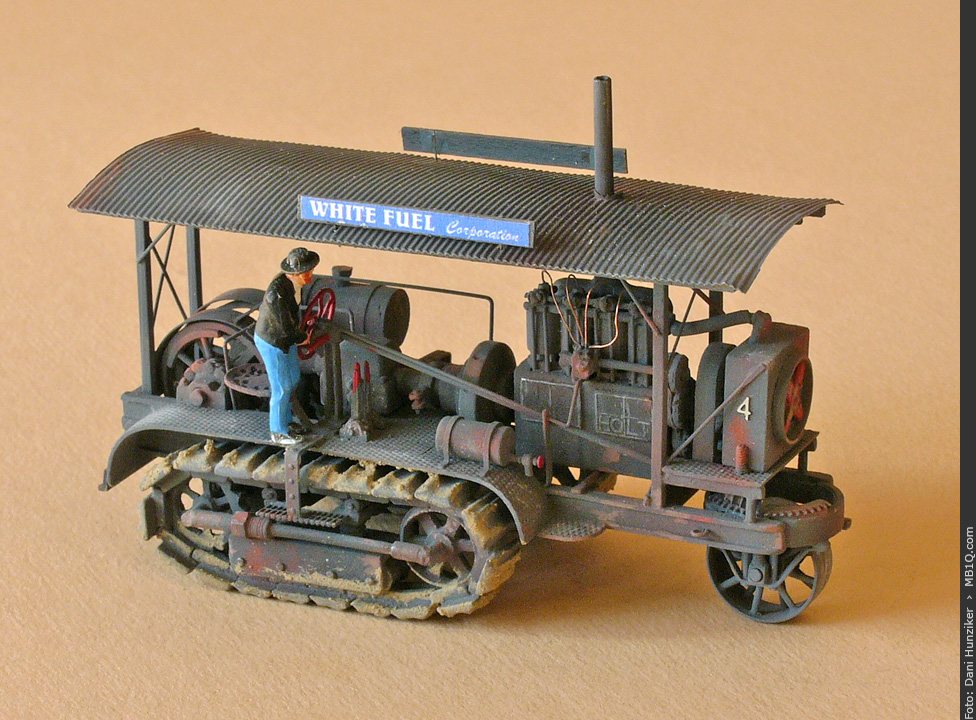 Holt model 40–45 steam tractor, Massstab 1:87