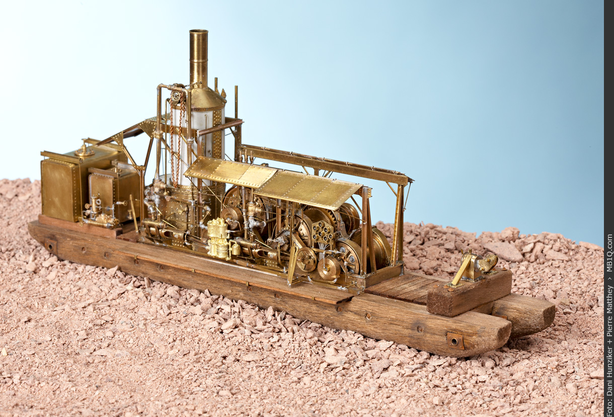 Washington Duplex Slackline Flyer, unlackiert • 1:87 • Albert Mader