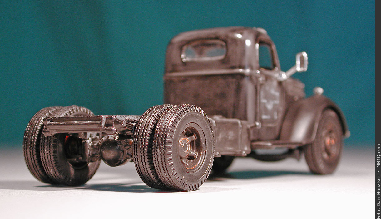 International D-35 Logging Truck