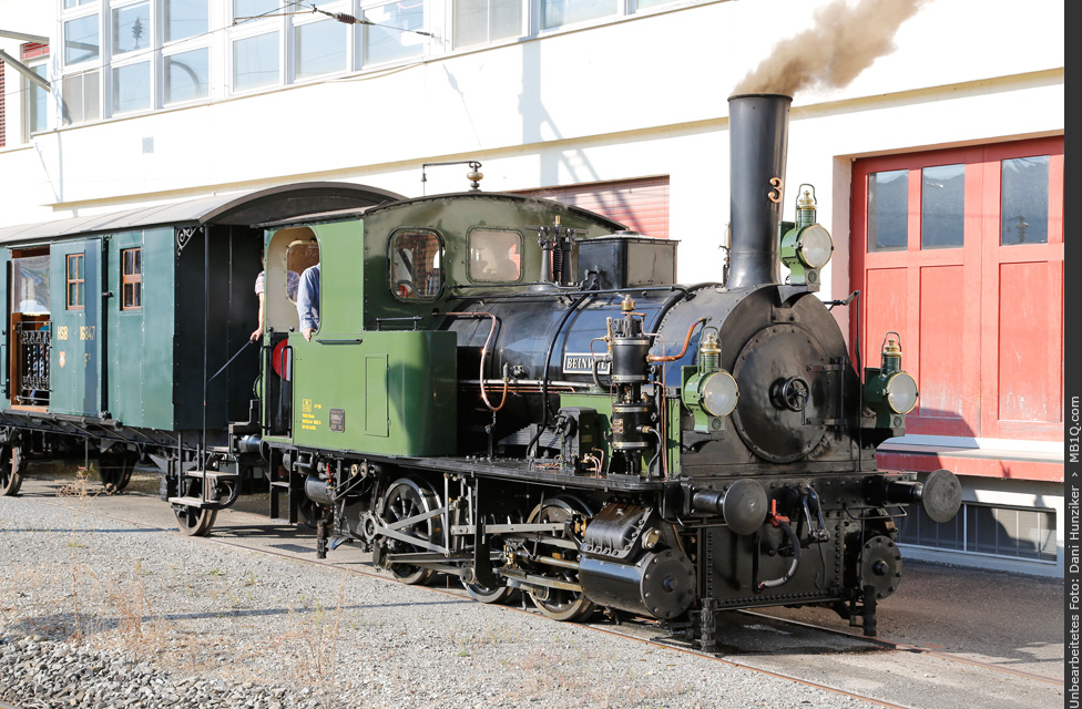 Fahrt mit dem Nostalgiezug nach Hitzkirch