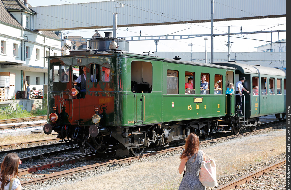 Viel Betrieb im Bahnhof Hochdorf