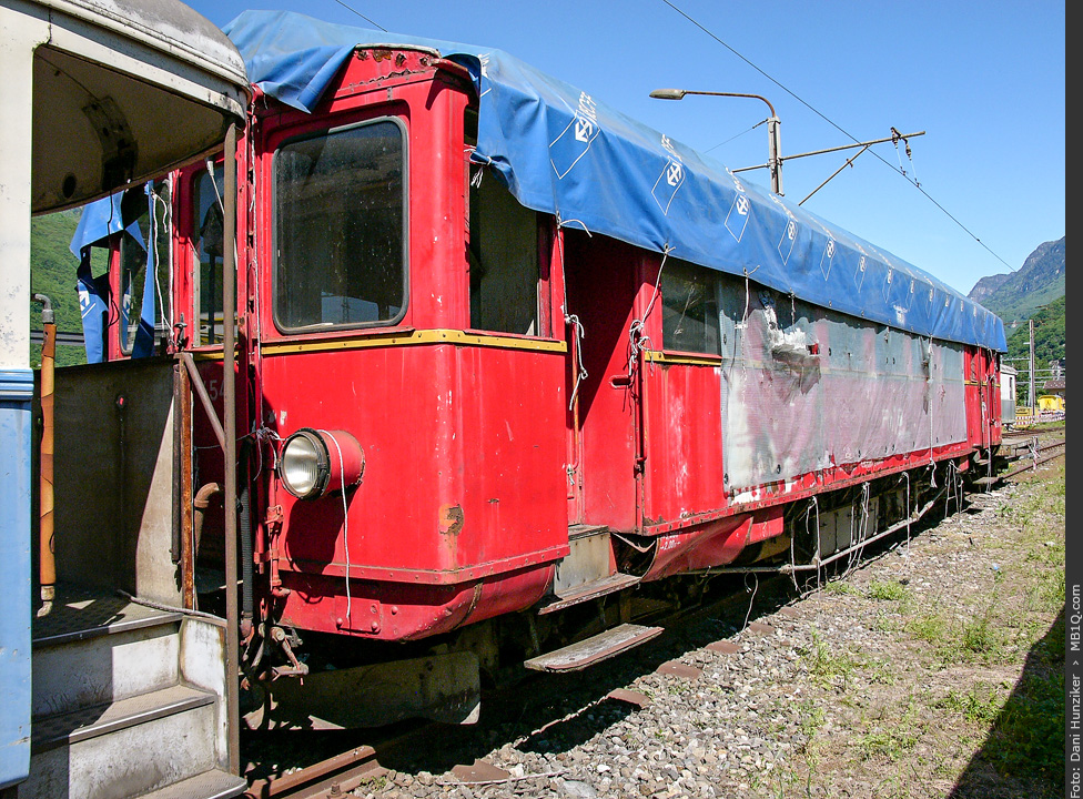 RhB (SEFT) Triebwagen ABDe 4/4 454 (FM 4), Castione-Arbedo