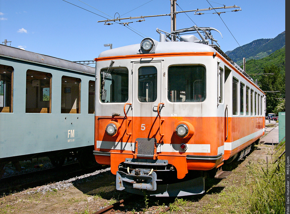 ASm (SEFT) Triebwagen ABe 4/4 521 (FM 5), Castione-Arbedo