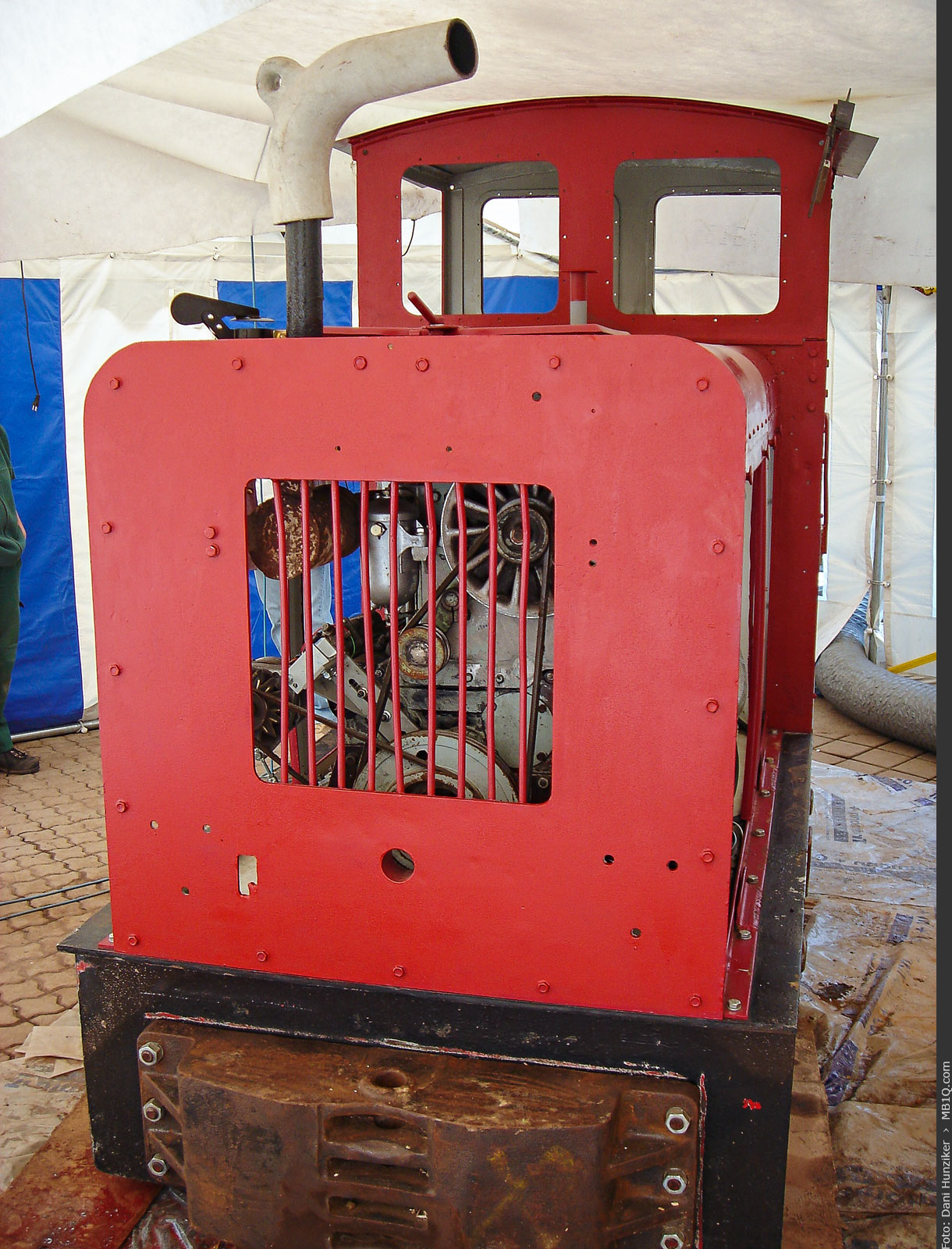 Feldbahnlokomotive LKM Typ Ns2f «Heidi», Rümlang-Letten