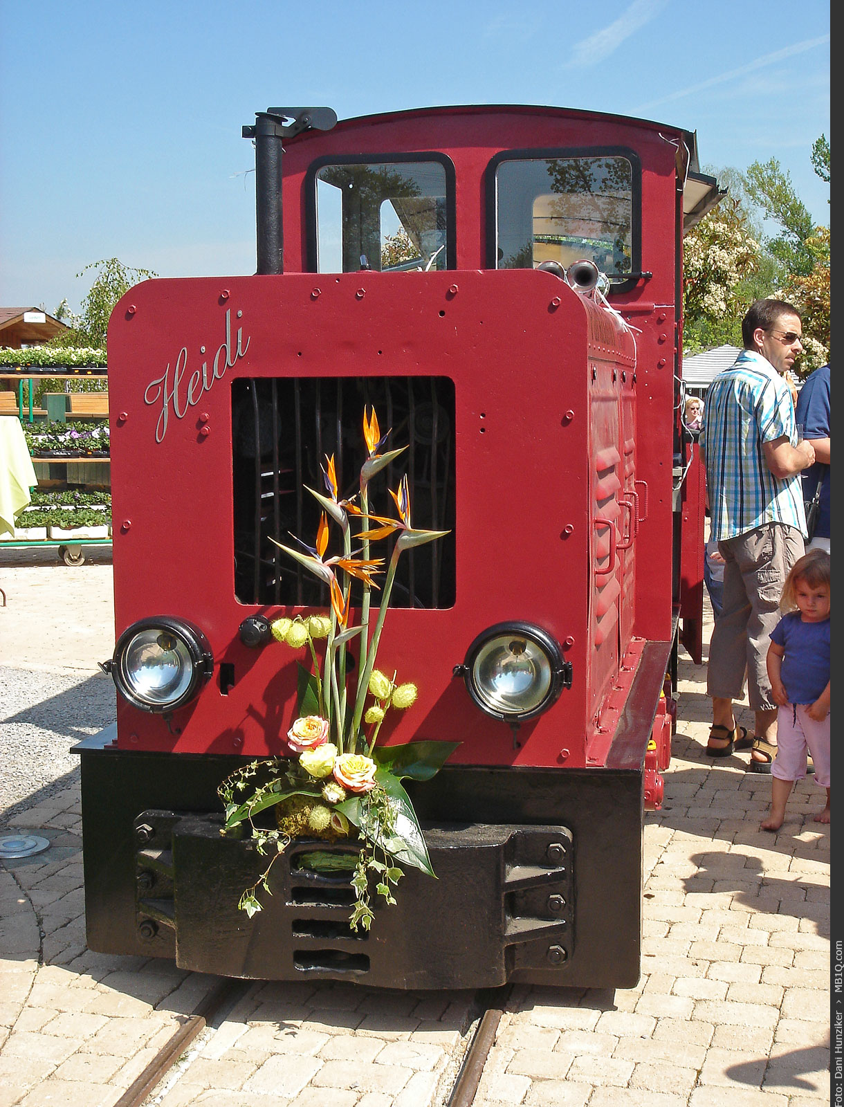 Feldbahnlokomotive LKM Typ Ns2f «Heidi», Rümlang-Letten