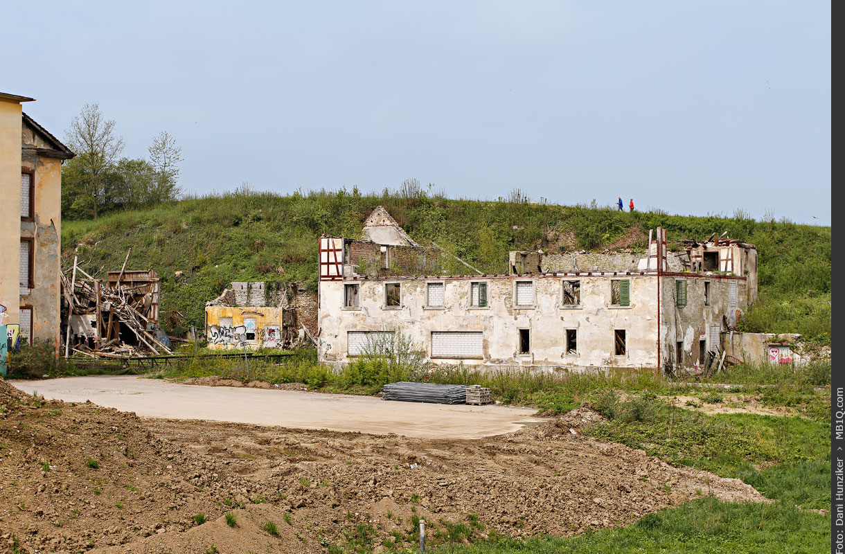 Abbruchhaus der Spinnerei Jakobstal, Bülach