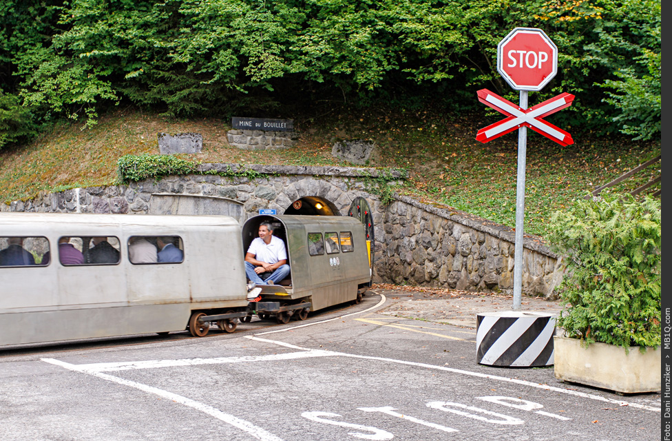 Grubenbahn, Salzbergwerk Bex